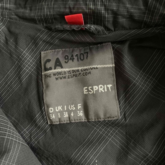 Esprit Collection Plaid double-breasted Jacket - Picture 8 of 9